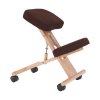 193220 28 ergonomicka klekacka hneda buk flonet