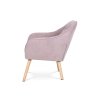 Křeslo potah starorůžová látka AKR127R