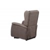 TV křeslo ušák elektrické polohování 2 motory béžovostříbrná látka AKR135ST
