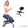 Ergonomická klekačka, světle/černá, KILIAN-3