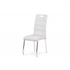 Jídelní židle bílá ekokůže AJZ177B
