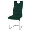Jídelní židle, smaragdová Velvet látka, ABIRA NEW