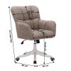 Kancelářské křeslo, šedohnědá Taupe, LOREL-2
