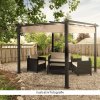 198713 3 pergola s posuvnou strechou hlinik pepy basic
