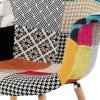 Jídelní židle, potah látka patchwork CT-723B PW2 - 13
