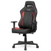 Herní křeslo E-RACER, potah červená a černá KA-F06 RED
