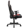 Herní křeslo E-RACER, potah červená a černá KA-F06 RED - 11
