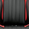 Herní křeslo E-RACER, potah červená a černá KA-F06 RED - 17