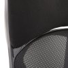 Kancelářská židle potah černá látka a černá síťovina MESH AKZ182C
