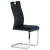 Jídelní židle černá látka DCL-416 BK4-11