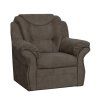 Relaxační křeslo, hnědá, MORAG