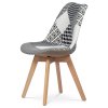 Jídelní židle látka patchwork CT-763 PW2-3