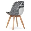 Jídelní židle látka patchwork CT-763 PW2-6