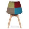 Jídelní židle látka patchwork AJZ140PW