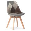 Jídelní židle látka patchwork CT-765 PW2-13