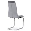 Jídelní židle šedá sametová látka DCL-424 GREY4-8