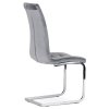 Jídelní židle šedá sametová látka DCL-424 GREY4-9