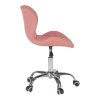 208385 11 kancelarske kreslo ruzova chrom argus new
