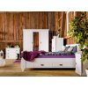 Postel z bílého borovicového dřeva Tuscany (180 cm)-12