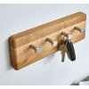 Gialo wieszak na klucze do przedpokoju debowy