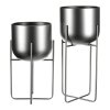 209347 4 set 2 kovovych interierovych stojanu na kvetiny fa5005