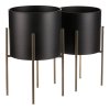 209350 6 set 2 kovovych interierovych stojanu na kvetiny fa5006