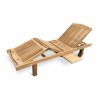 Zahradní polohovací lehátko T140 teak