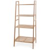 Regál dřevěný 4 police ARL110P