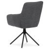 Jídelní židle šedá látka bouclé AJZ181S