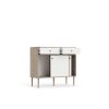 Komoda ROME 66305 2d2s hickory/bílá