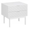 Noční stolek SOMA 4120020 bílá/masiv bílá