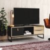 TV stolek Stubbe 88206 černý MAT/sonoma
