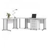 213224 3 rohova deska stolu office 458 bila silver grey