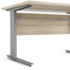 213587 5 vyskove nastavitelny psaci stul office 80400 382 dub sonoma silver grey