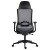Kancelářská židle černá látka AKZ168C