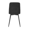 Židle jídelní černá látka AJZ136C