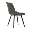 Židle jídelní šedá látka AJZ110S