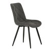 Židle jídelní šedá látka AJZ110S