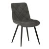 Židle jídelní šedá látka AJZ110S