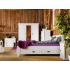 Postel z bílého borovicového dřeva Tuscany (180 cm)-12