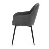 Jídelní židle šedá látka AJZ146S