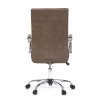 Kancelářská židle hnědá ekokůže AKZ166H