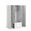 Skříň Space 70410 4d3s bílá