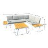 215538 1 zahradni set bila ocel dub svetle seda pelor