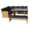 215550 2 zahradni ratanovy set svetle hneda cerna madul