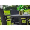 Zahradní malá ratanová sestava pro 4 osoby DT280 antracit