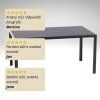Venkovní zahradní set 150x90 pro 4 osoby DK302 antracit