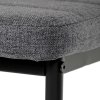 Židle jídelní šedá látka DCL-374 GREY2