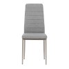 Židle jídelní šedá látka AJZ148ST