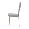 Židle jídelní šedá látka AJZ148ST